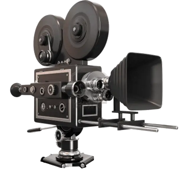 Vintage Film Camera for Movie Production