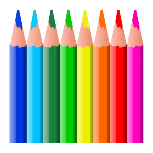 Bright Colored Pencils for Art and Creativity