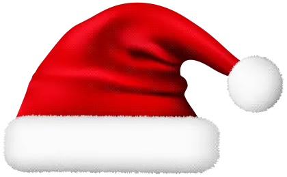 Traditional Red Santa Claus Hat
