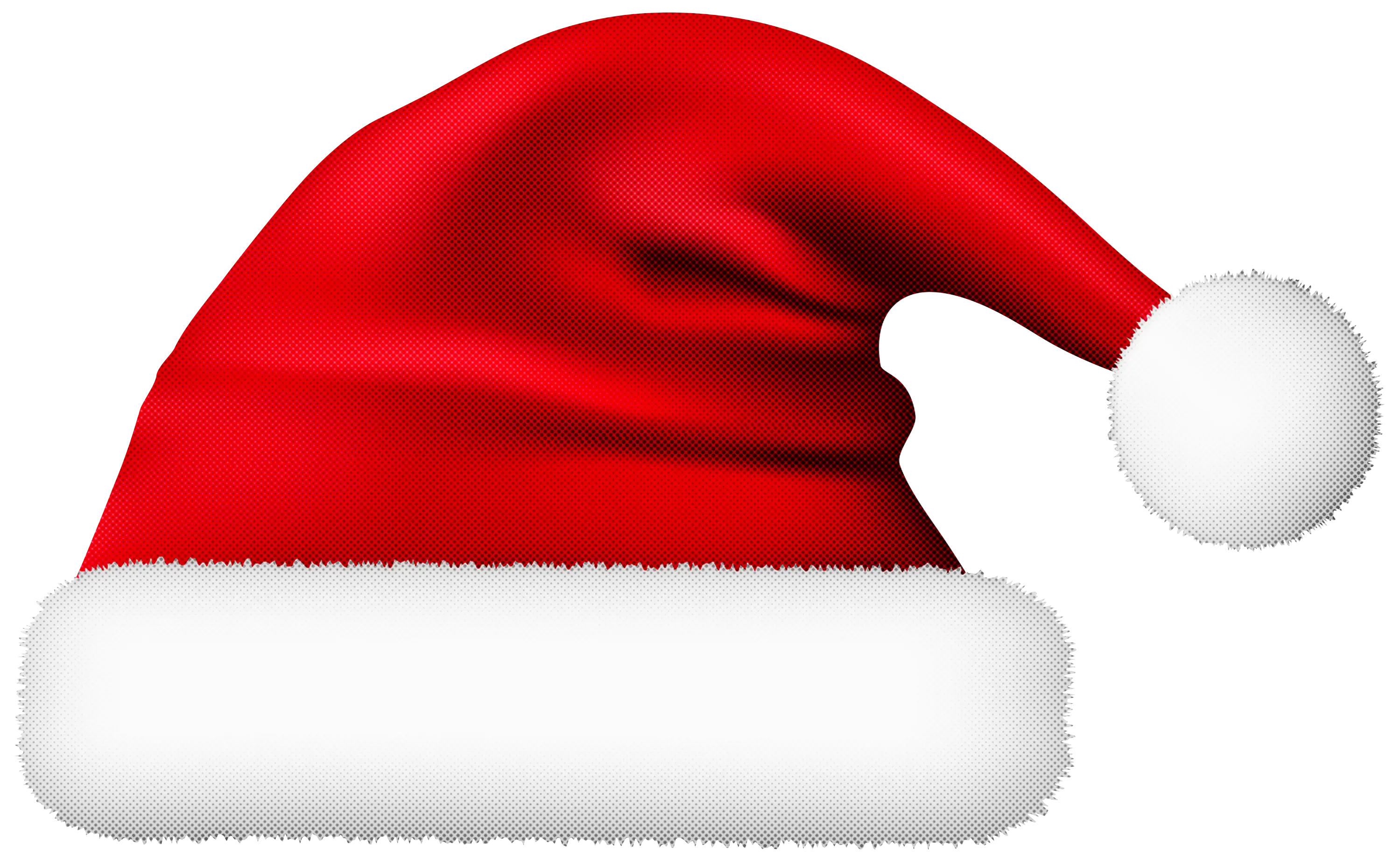 Traditional Red Santa Claus Hat
