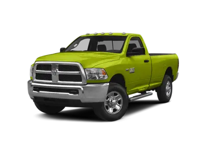 Green Pickup Truck for Heavy Load Carrying