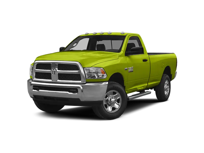 Green Pickup Truck for Heavy Load Carrying