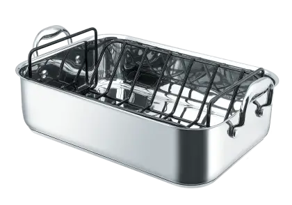 Stainless Steel Roasting Pan for Holiday Meals