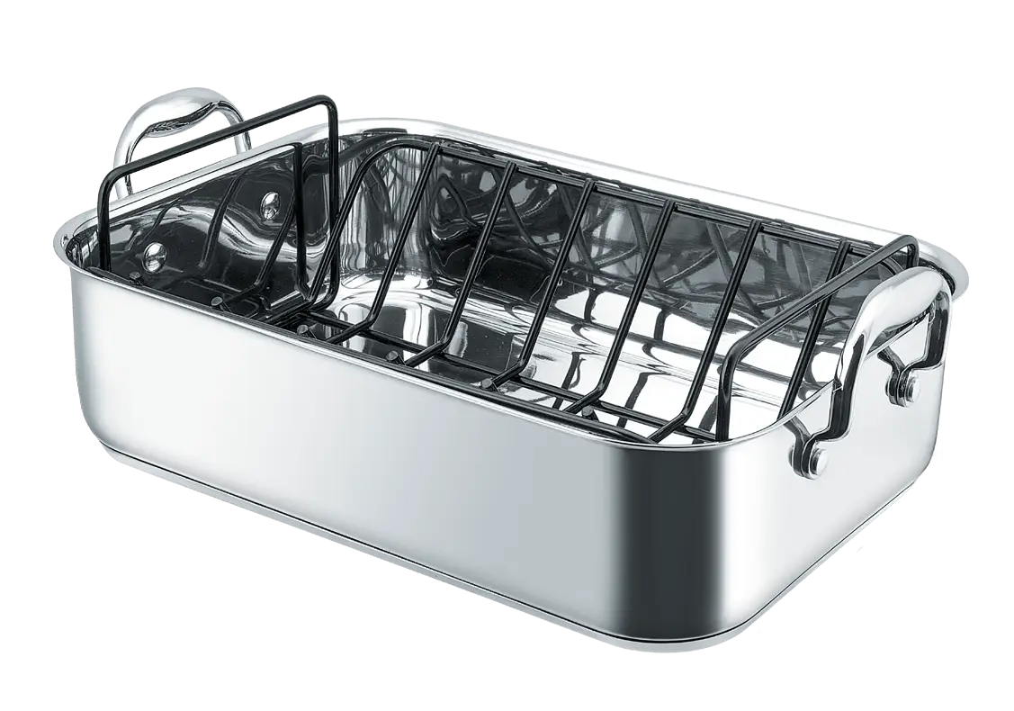 Stainless Steel Roasting Pan for Holiday Meals