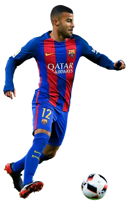 Soccer Player in Action with Team Uniform