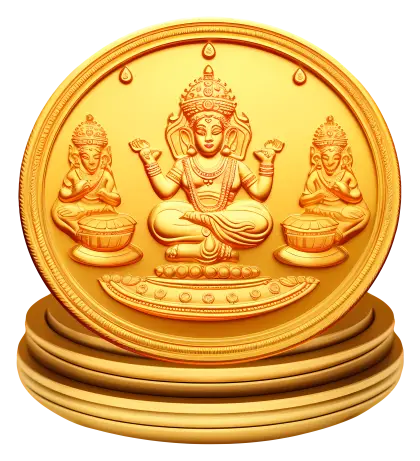 Gold Coin with Deity