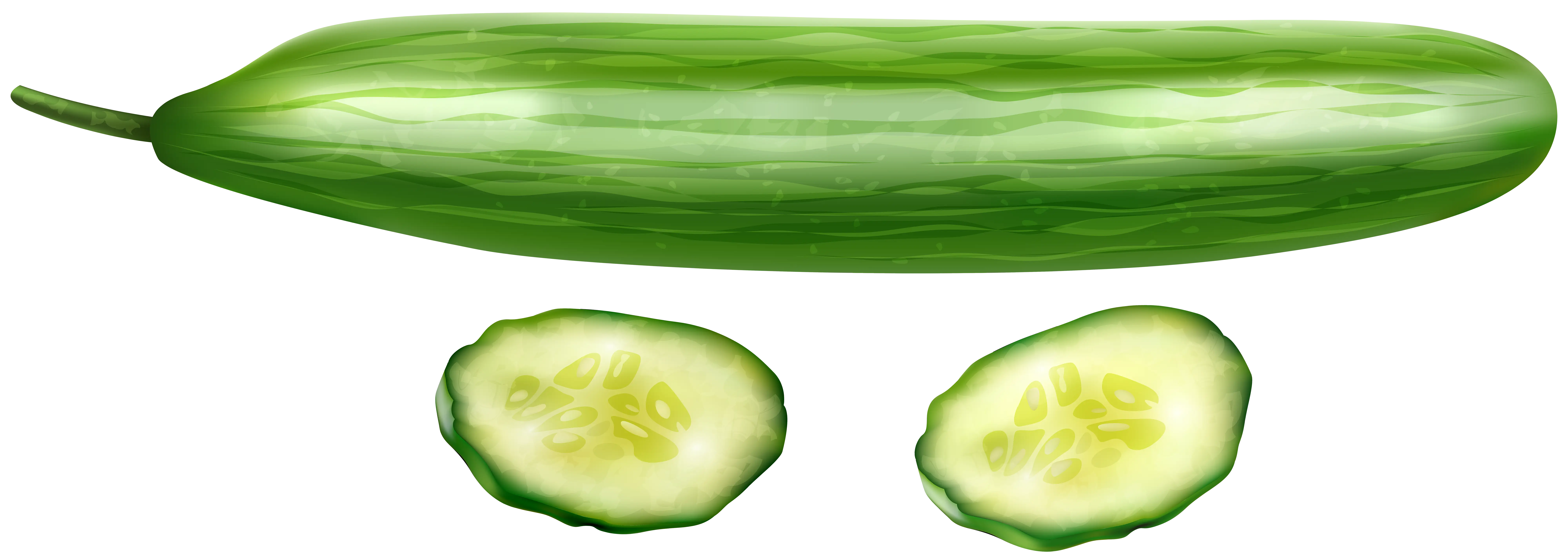 Fresh Green Cucumber for Healthy Eating