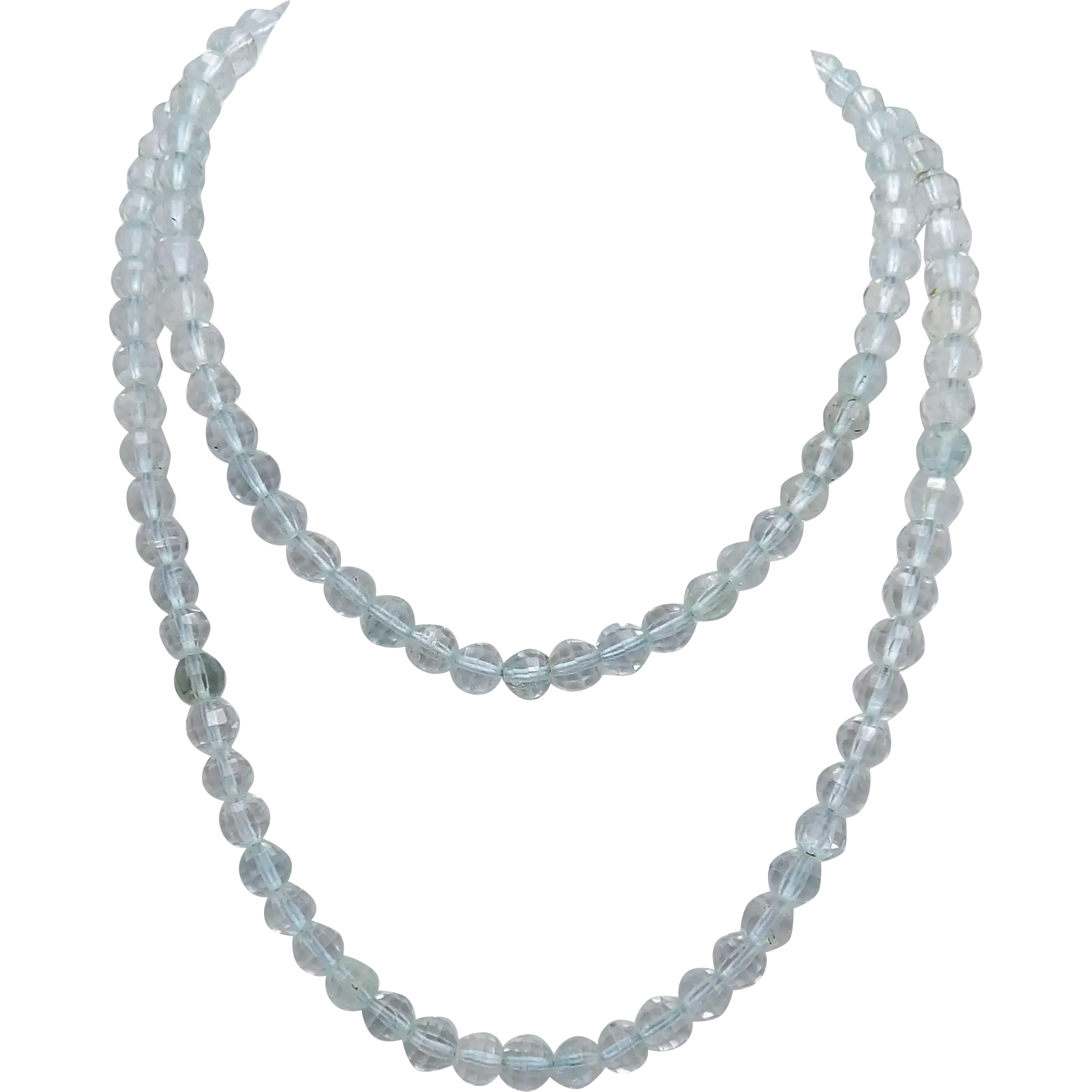 Transparent Bead Necklace as Jewelry Accessory