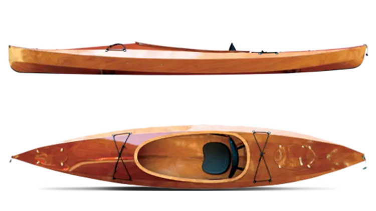 Handcrafted Wooden Kayak