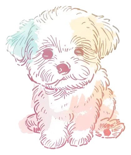 Adorable Cute Puppy Drawing