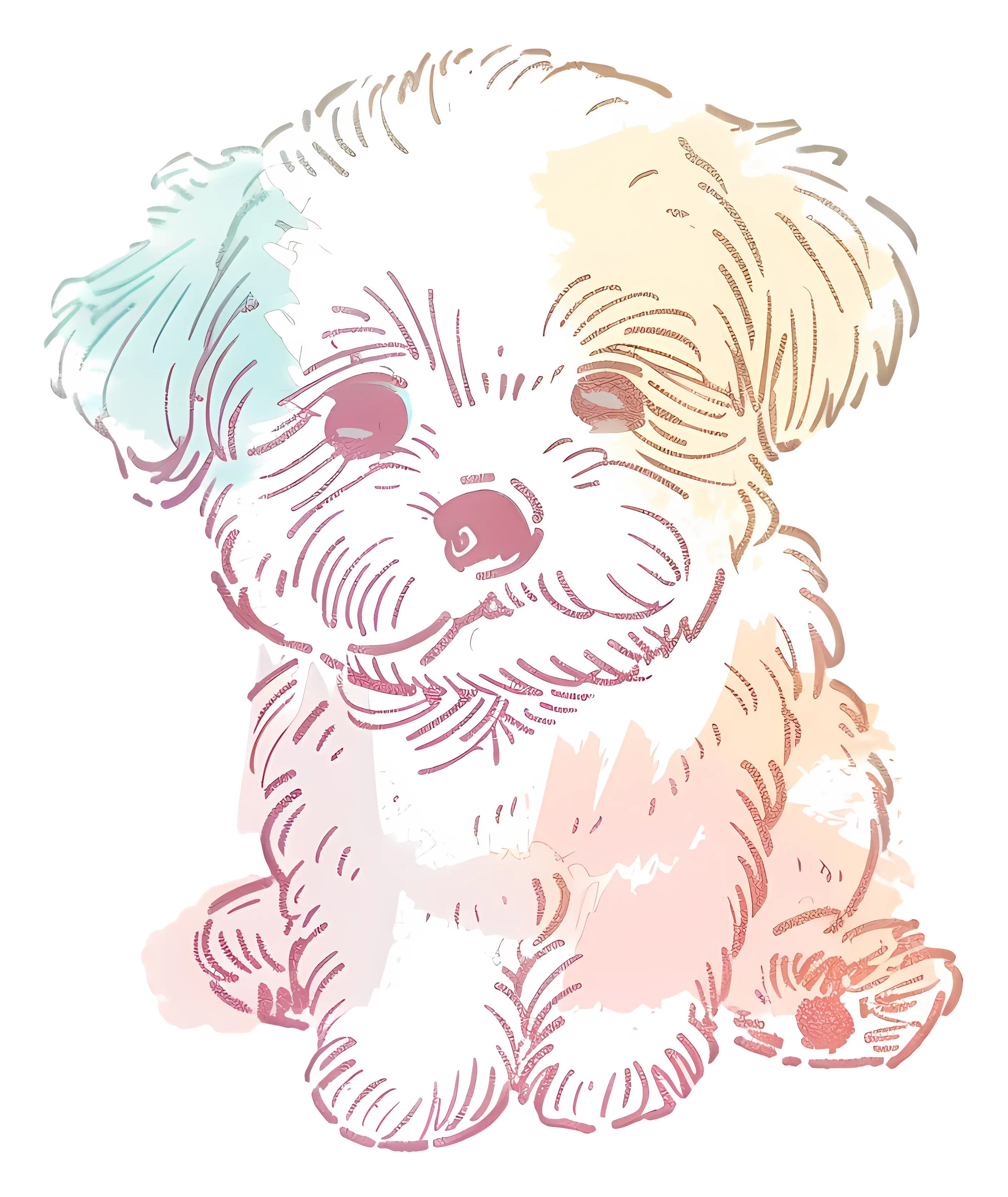 Adorable Cute Puppy Drawing