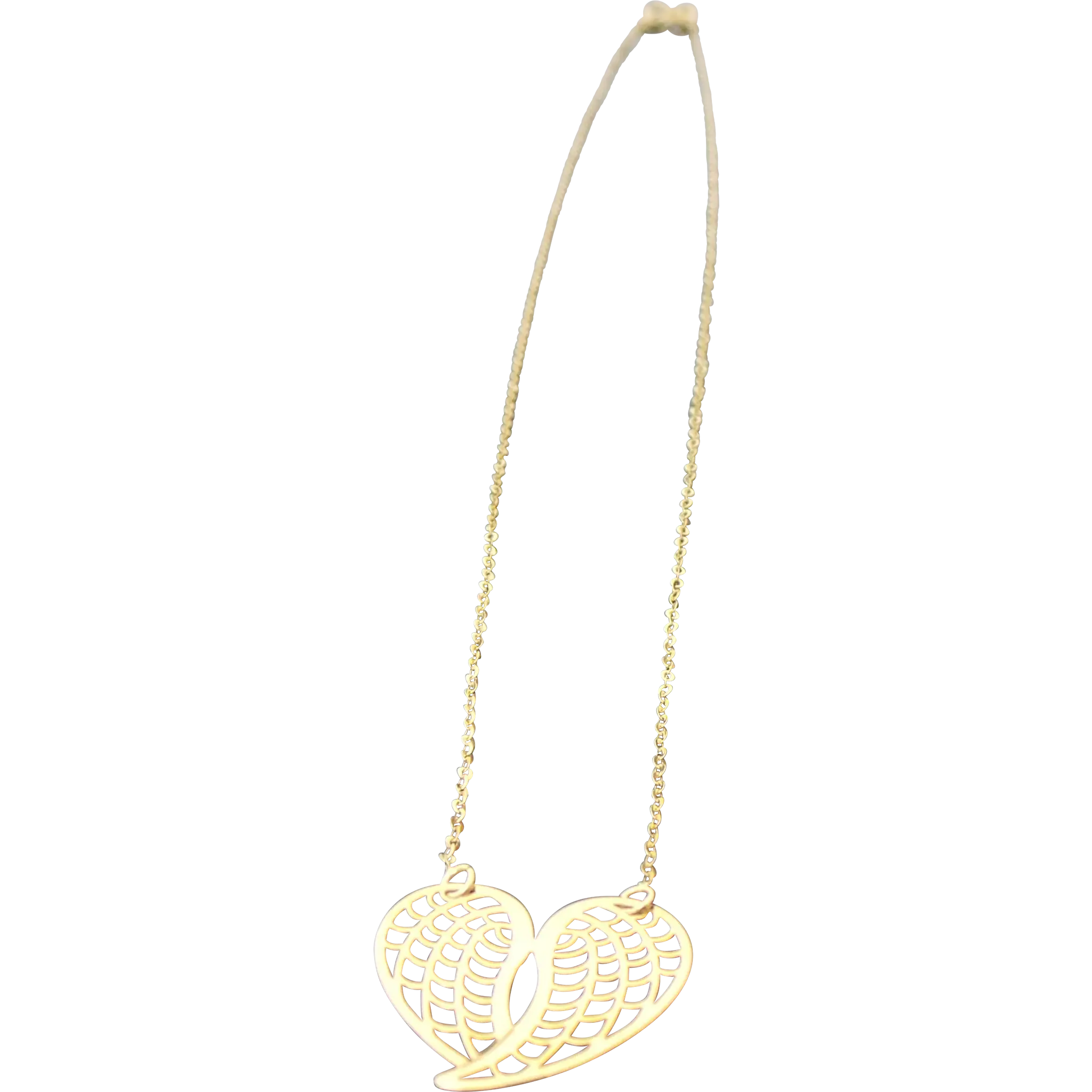 Gold Wing Necklace with Elegant Design