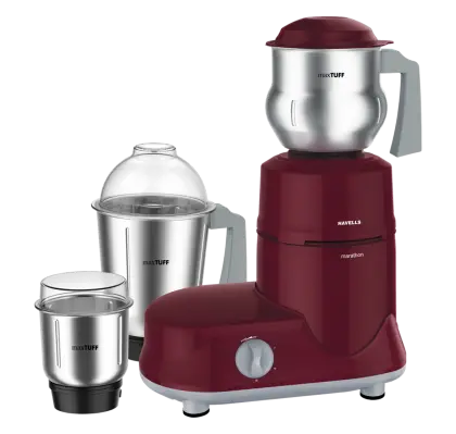 Modern kitchen mixer with stainless steel jars