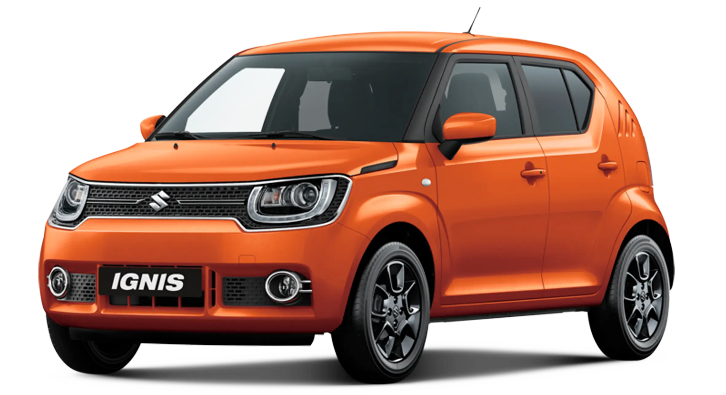 Orange Suzuki Ignis Car