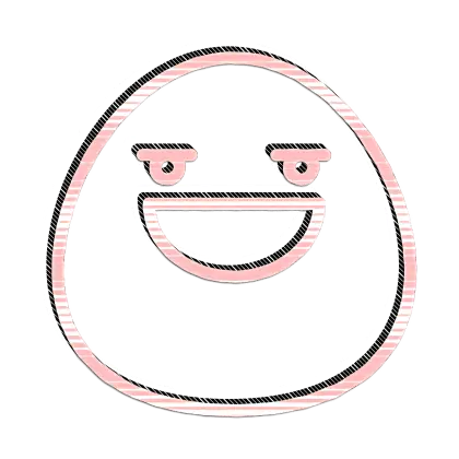 Happy Face Sketch Doodle