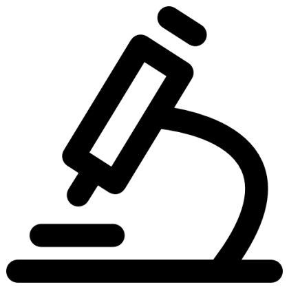 Microscope Black Vector Symbol