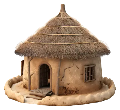 Traditional Thatched Hut