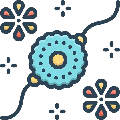 Decorative Rakhi for Raksha Bandhan
