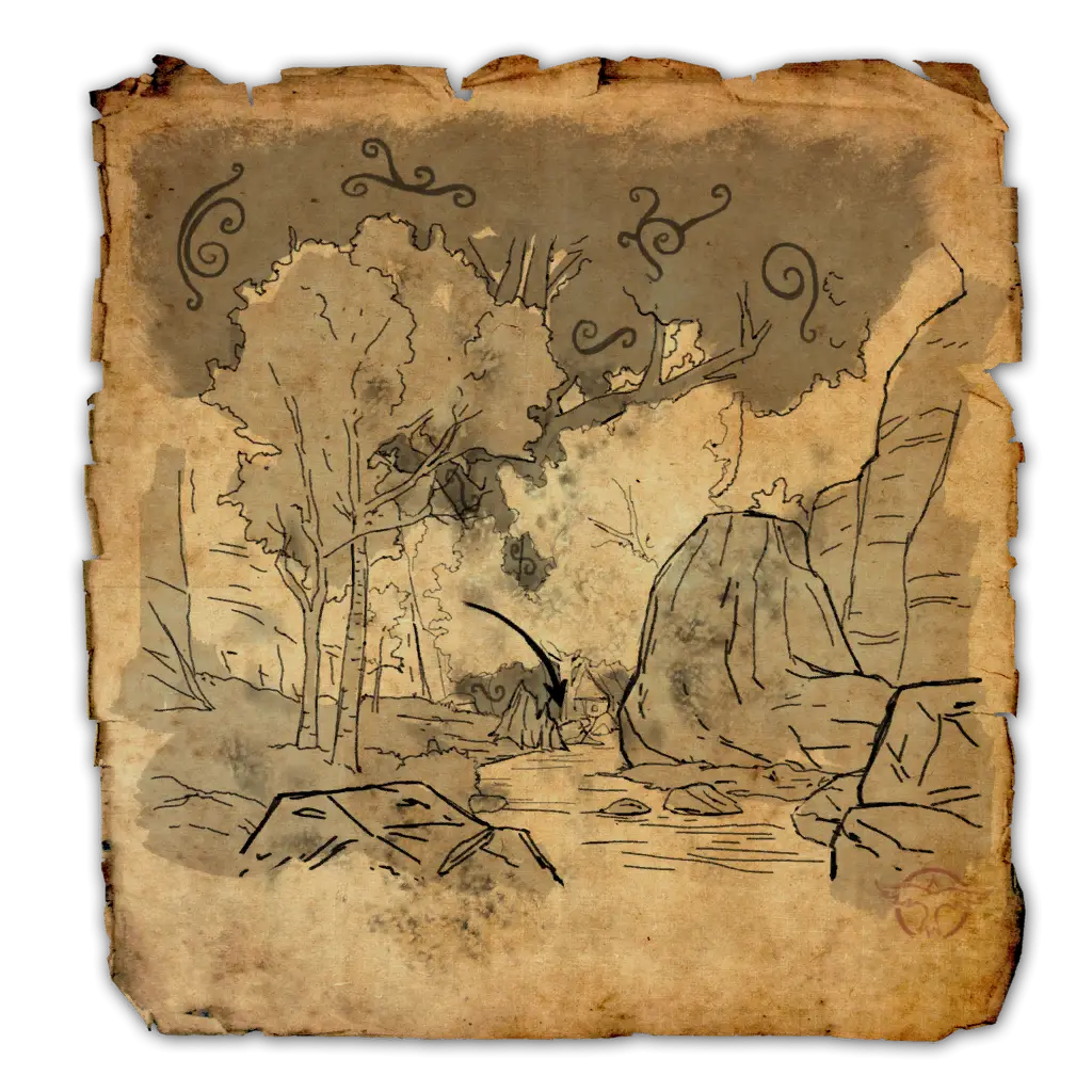 Vintage Ancient Map Illustration