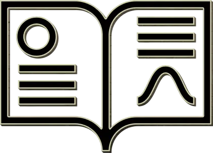 Open Book Illustration Icon