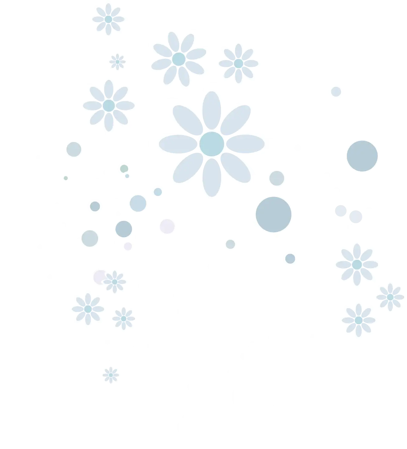 Blue Floral Pattern