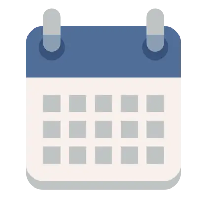 Calendar Icon for Date and Schedule Management