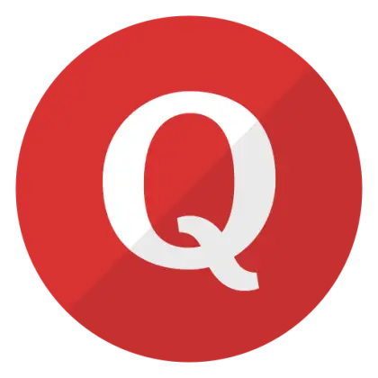 Red Q Emblem Logo Design