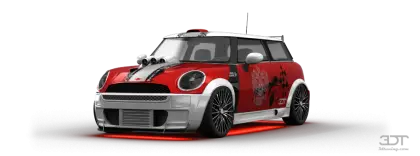 Custom Mini Car with Graphics