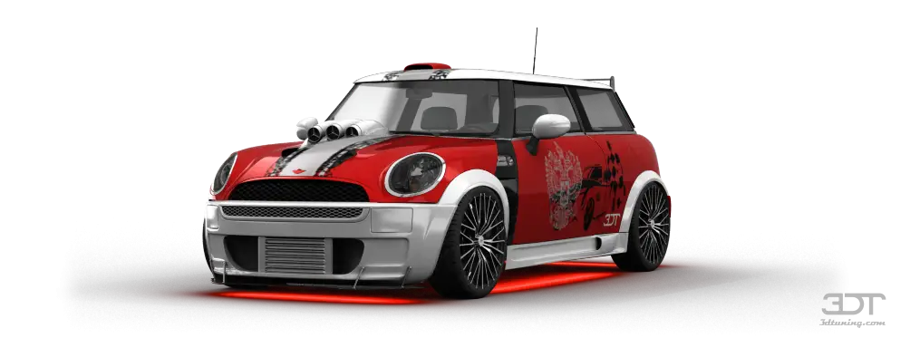 Custom Mini Car with Graphics