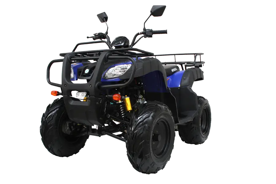 Blue All-Terrain Vehicle (ATV)