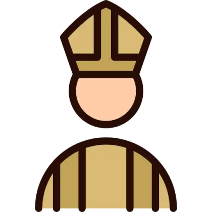 Bishop Icon with Hat