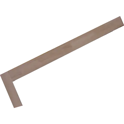 Wooden Square Ruler Tool for Carpentry