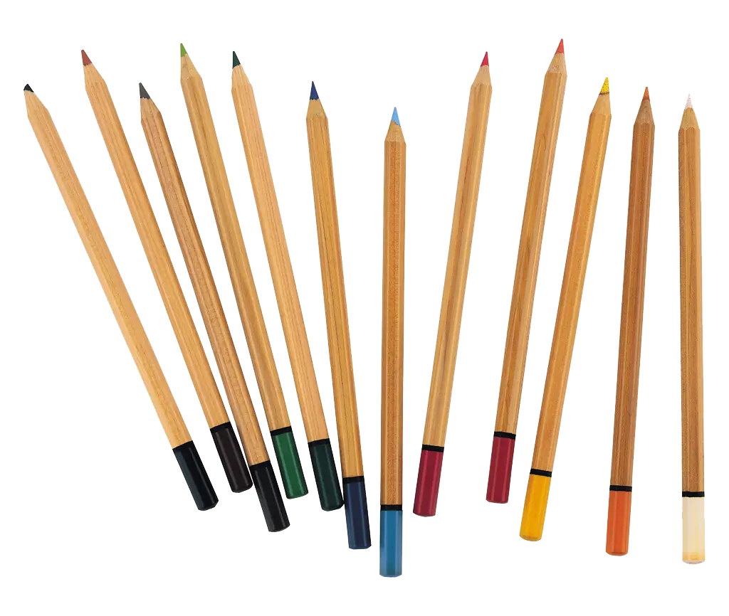 Set of Colored Pencils