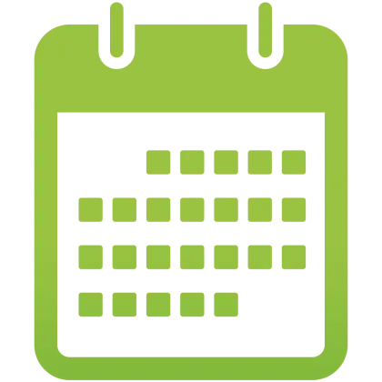 Green Calendar Icon