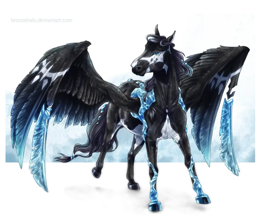 Mythical Winged Horse