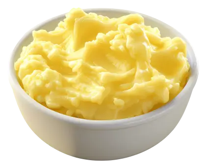 Creamy Mashed Potatoes in Bowl