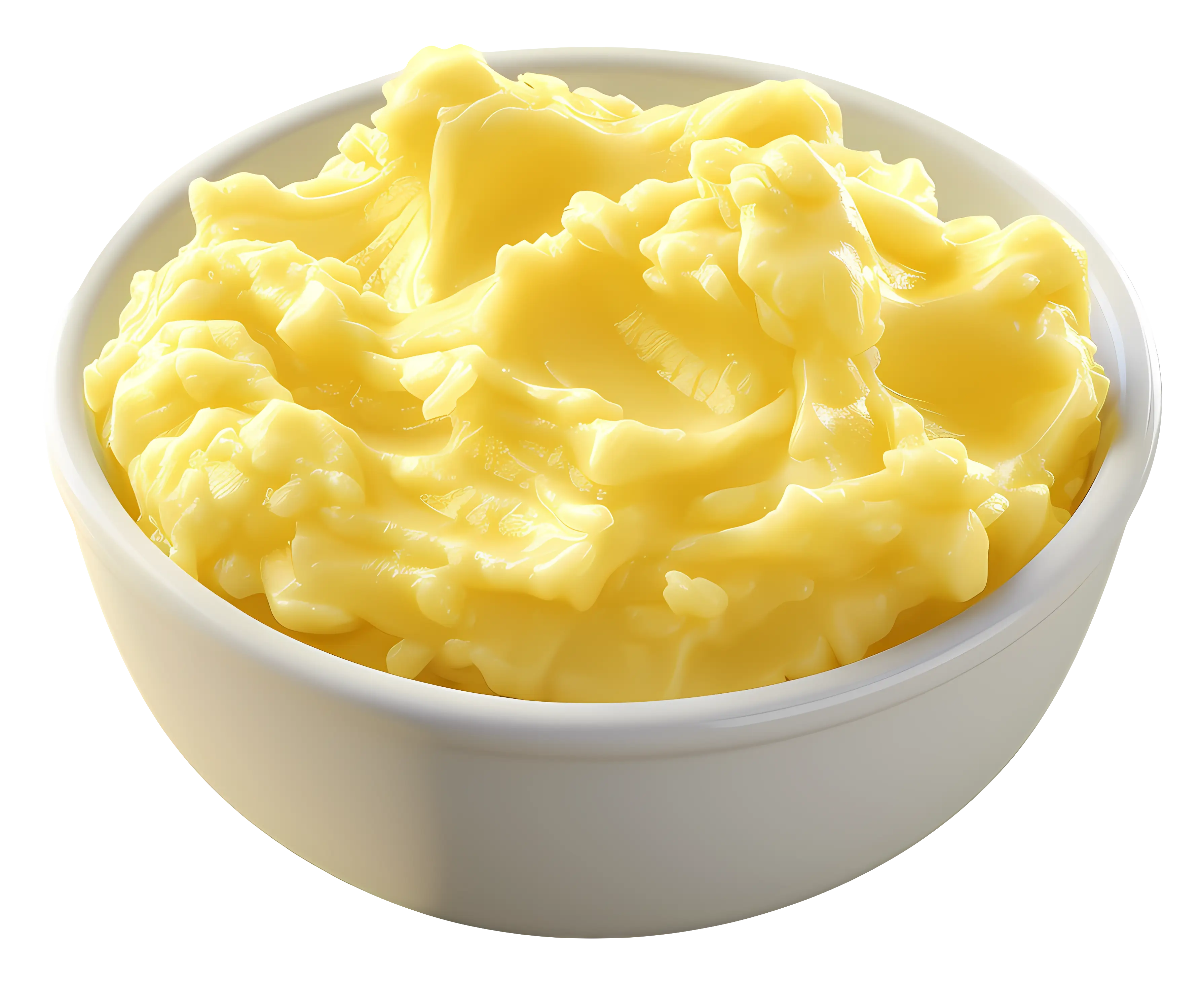 Creamy Mashed Potatoes in Bowl