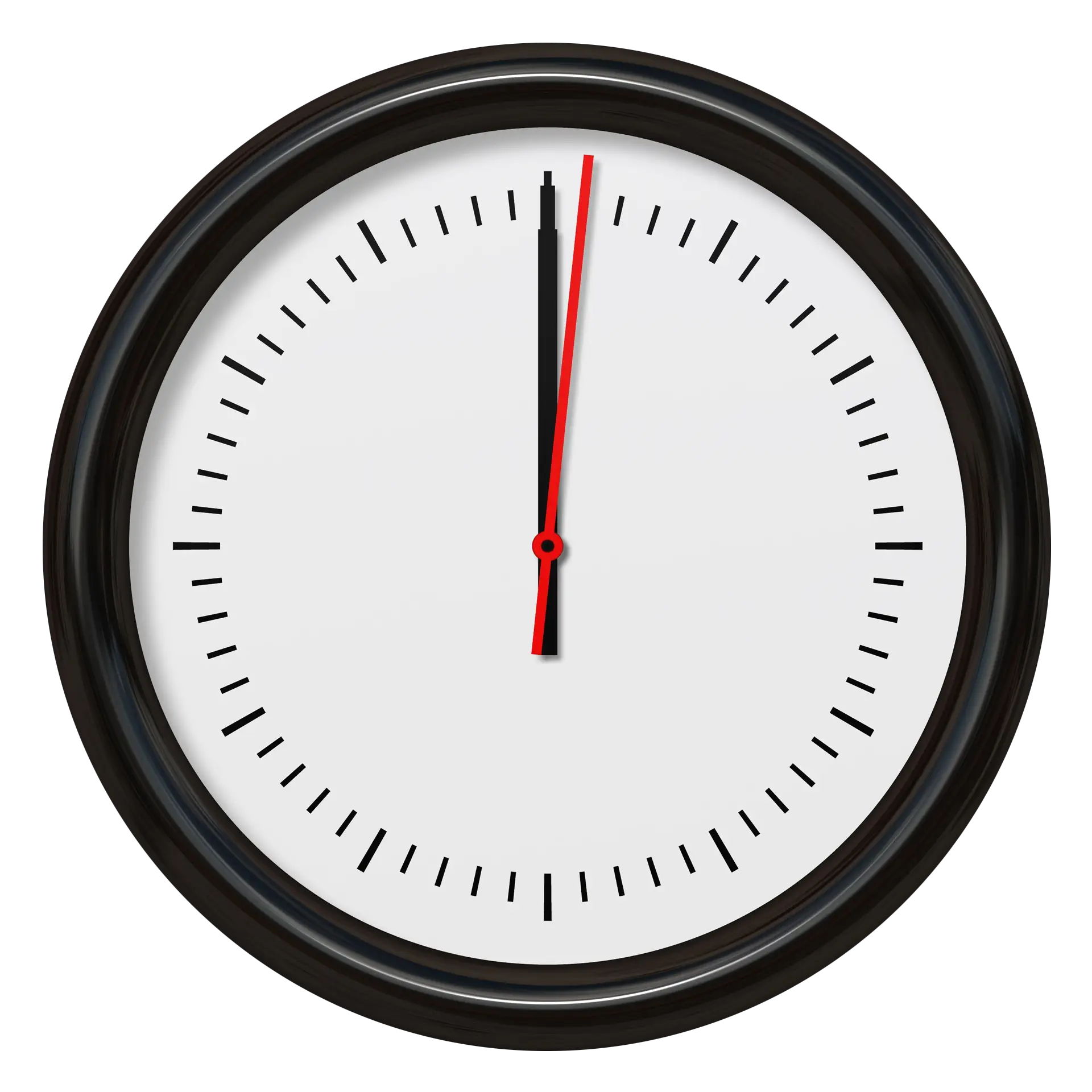 Minimalist Round Wall Clock