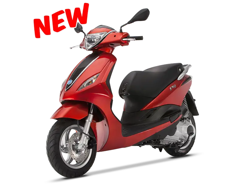 New Red Scooter