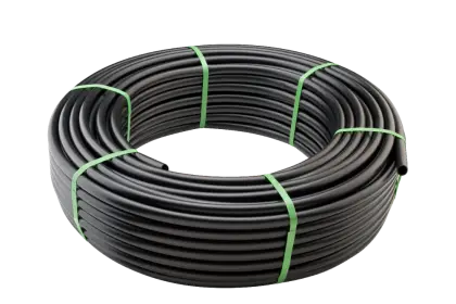 Black Plastic Pipe Coil for Industrial Use