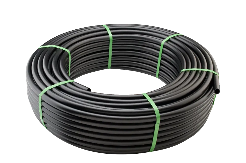 Black Plastic Pipe Coil for Industrial Use