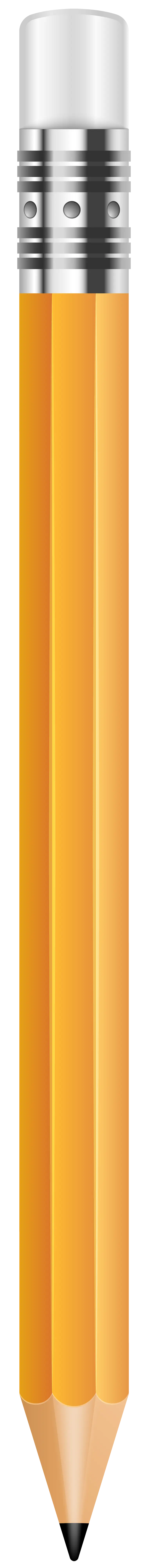 Classic Yellow Pencil with Eraser Tip