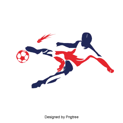 Dynamic Soccer Player Kicking Ball