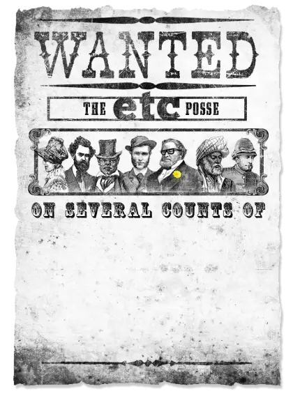 Vintage Wanted Poster