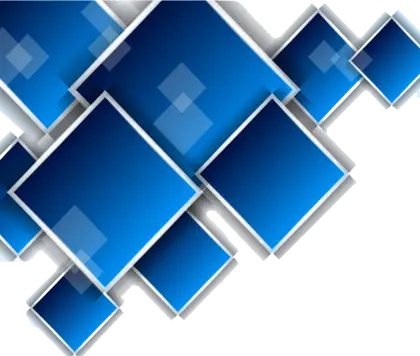 Abstract Blue Squares