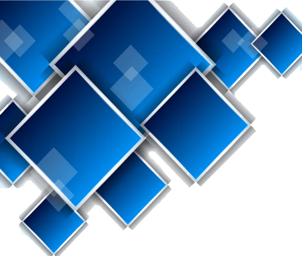Abstract Blue Squares