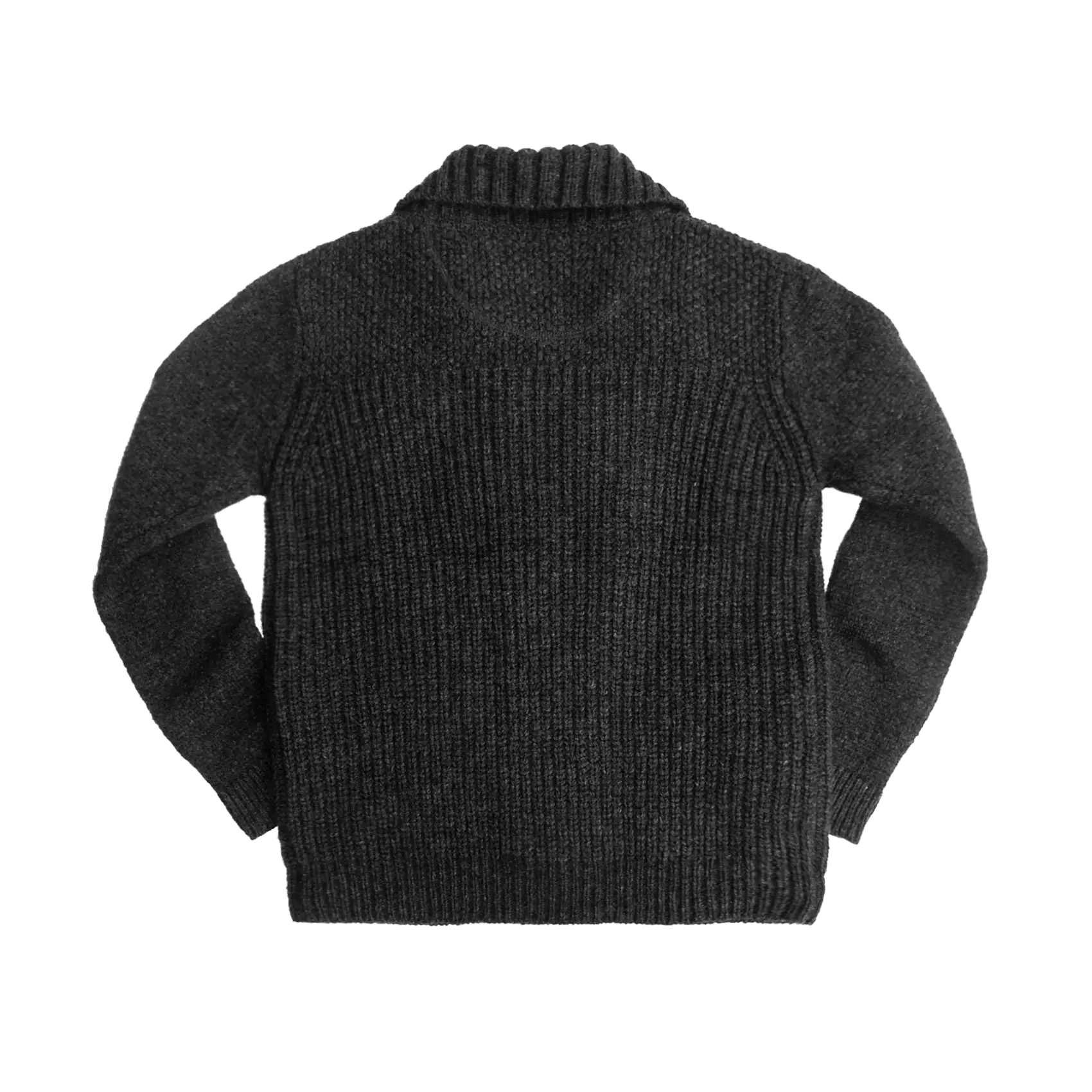 Black Wool Sweater for Winter
