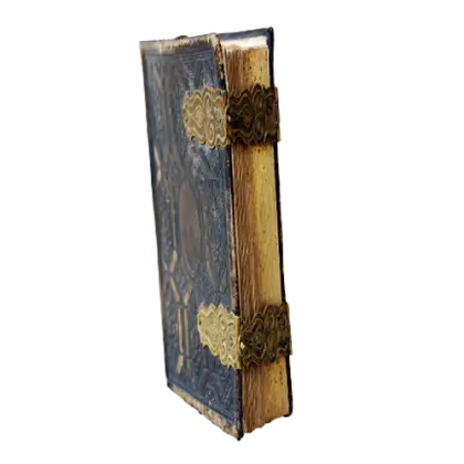 Antique Old Book with Metal Clasps