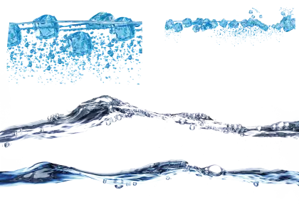 Water Splashes and Waves