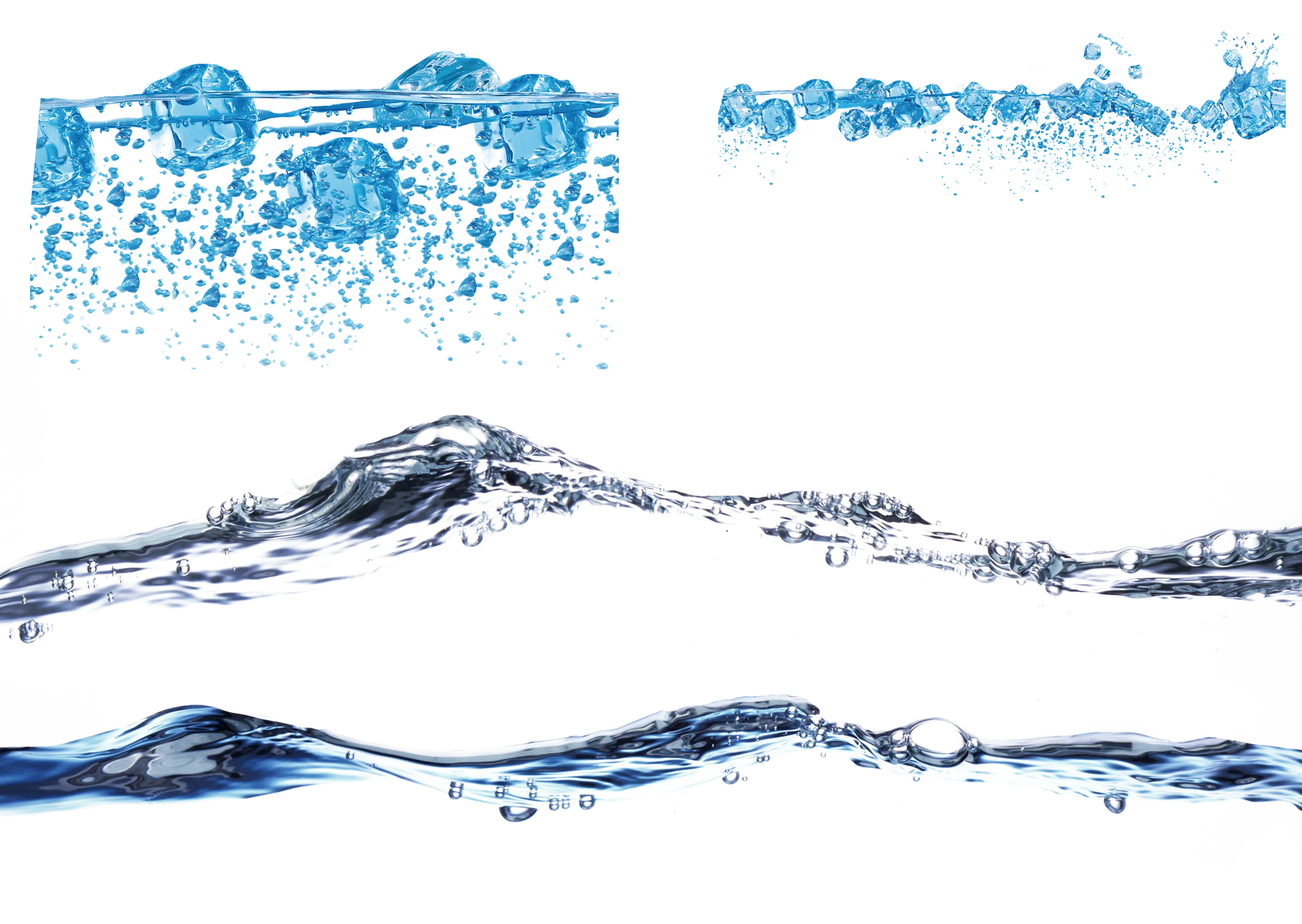 Water Splashes and Waves